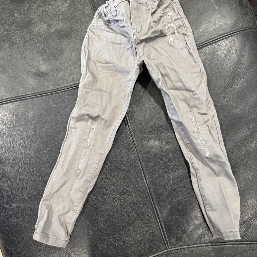 Denim&Co Gray Skinny Jeans